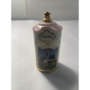Walt Disney Spice Jar Collection Daisy Duck Marjoram Jar 1995 Lenox Porcelain
